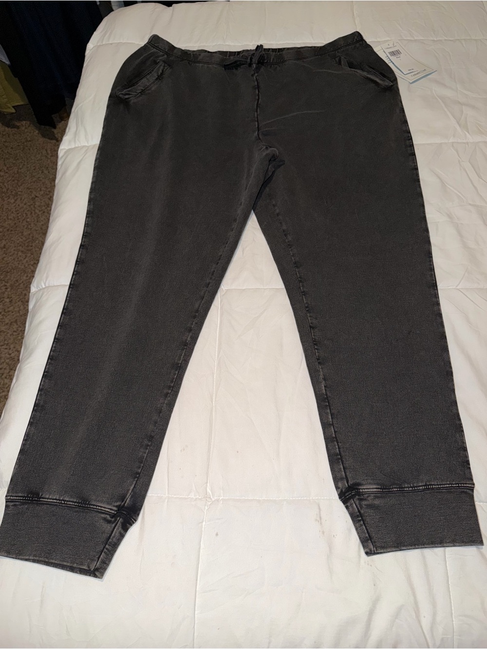 Coldwater Creek Charcoal Women's Jogger Pants